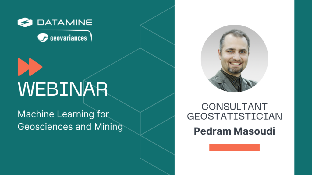 Webinar replay:  Machine Learning for Geosciences and Mining
